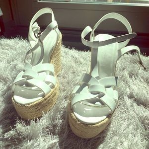 Saint Laurent tall wedges size 40 (9-9.5)